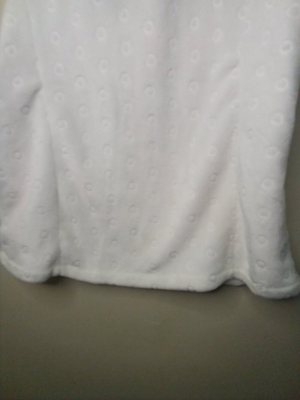 Kim Rogers Fleece Vest Women M Full Zip Sleeveless Soft Pockets White - Picture 13 of 13